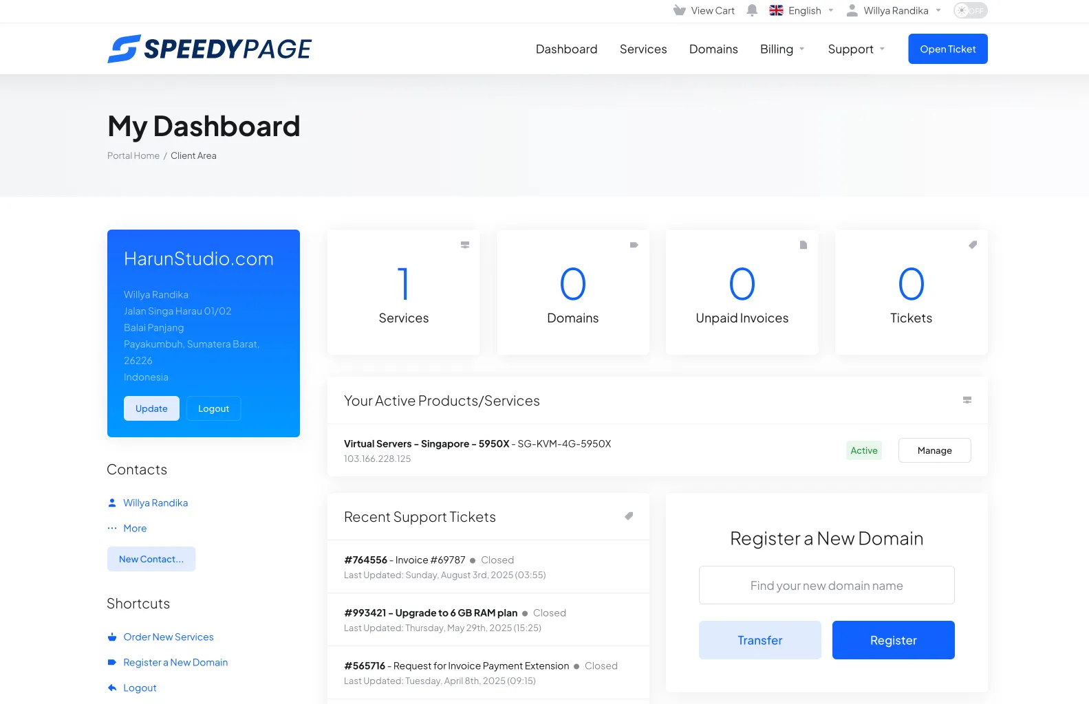 SpeedyPage screenshot 2