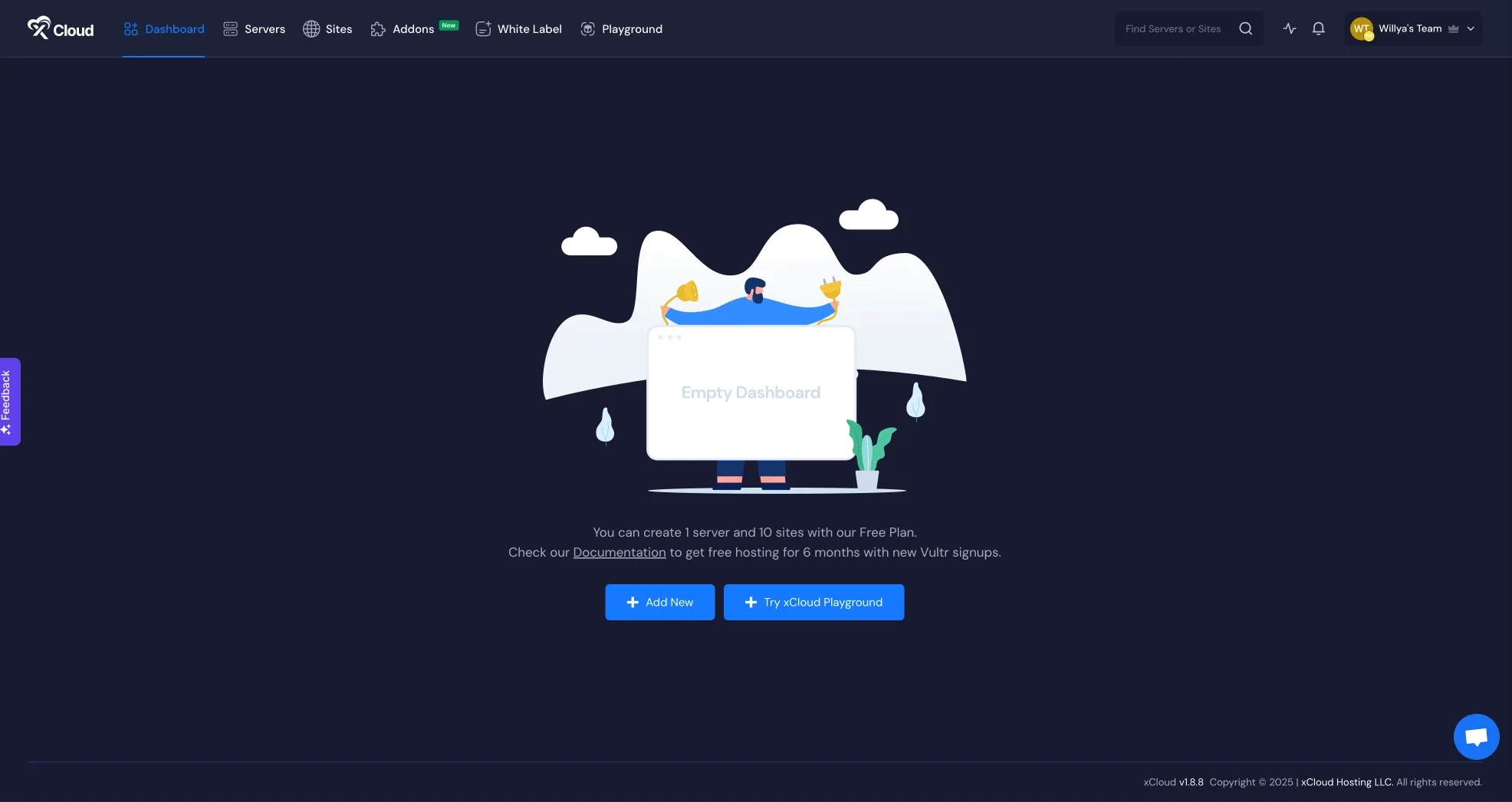 XCloud.host screenshot 2
