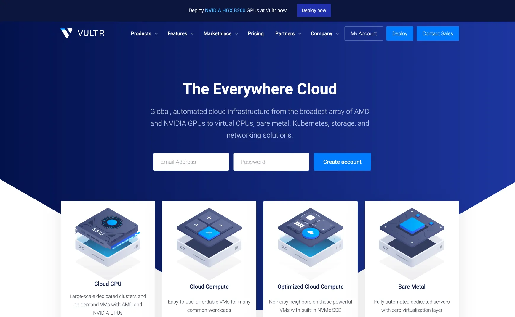 Vultr screenshot 1
